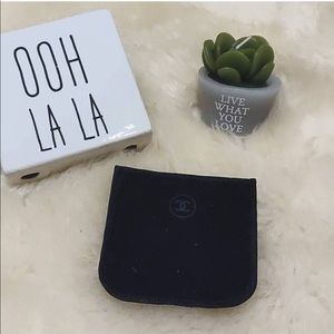 Chanel Compact Powder Makeup Velvet Pouch